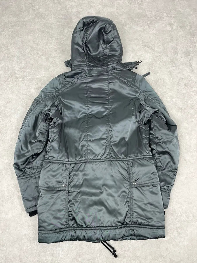 2000s Prada Ultimate Utility Ski Dark Grey Jacket nloMsEw 5