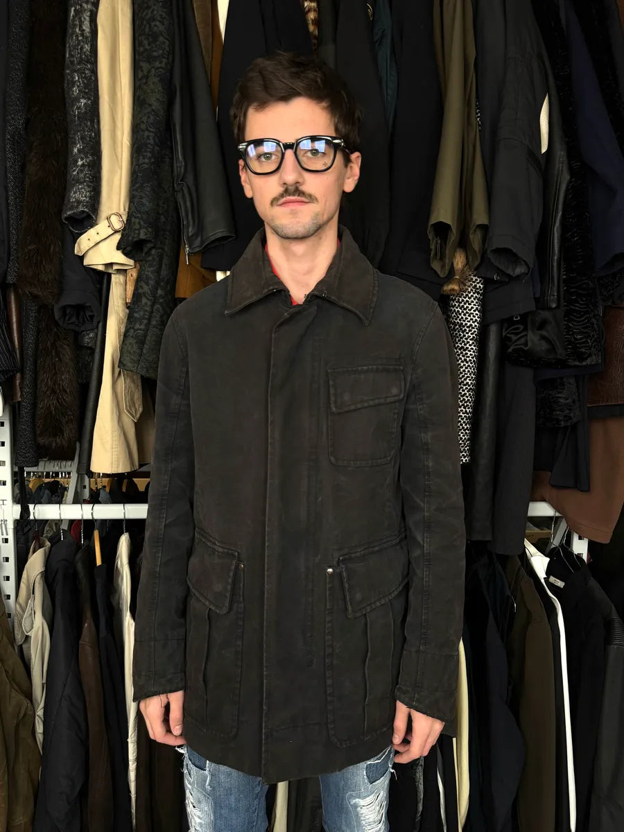 2000s Prada Utility Pockets Black Jacket AitlBSr 1