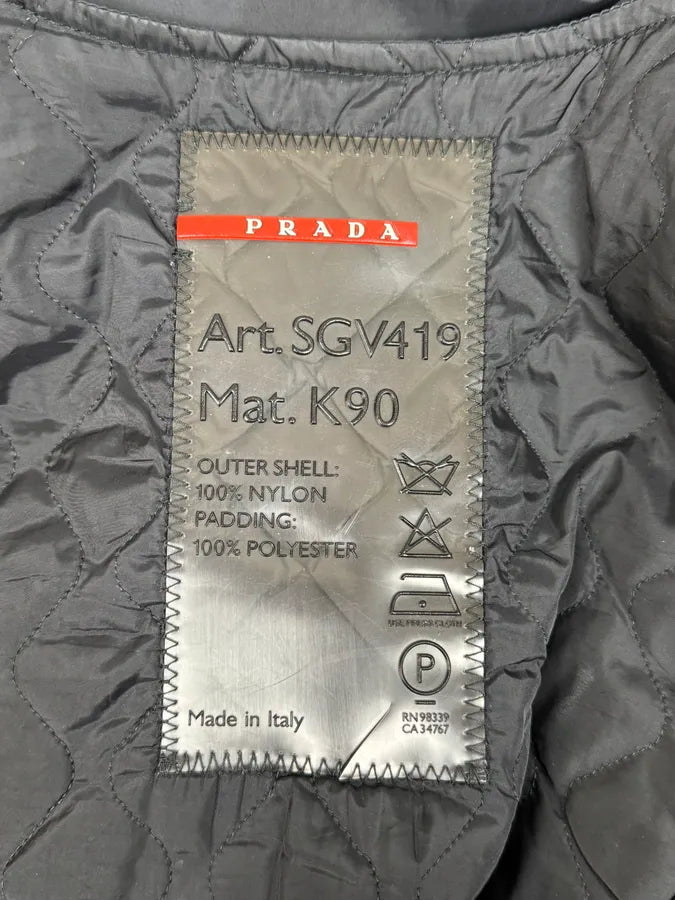 2000s Prada Utility Pockets Black Jacket AitlBSr 8