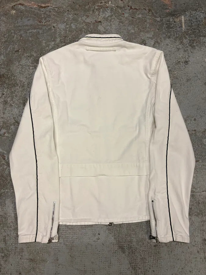 2000s Prada White Citizen Jacket (S) wzGqWoy 5
