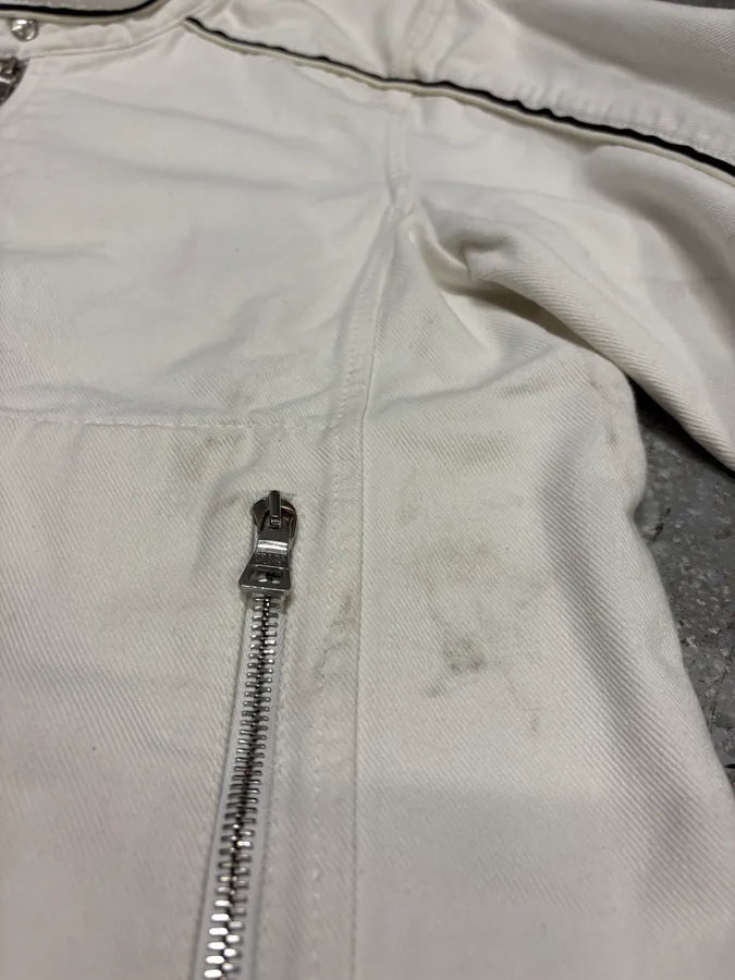 2000s Prada White Citizen Jacket (S) wzGqWoy 8