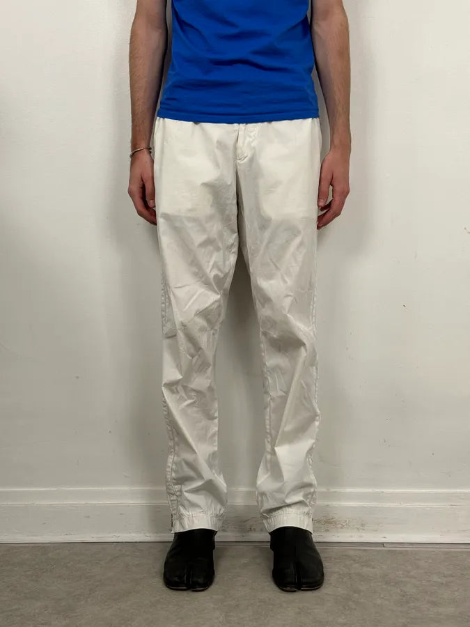 AW2006 Prada White Nylon Technical Pants vbbVfnS 1