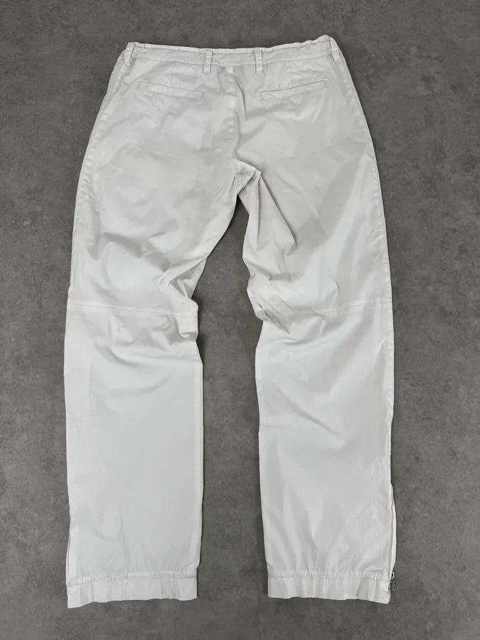 AW2006 Prada White Nylon Technical Pants vbbVfnS 4