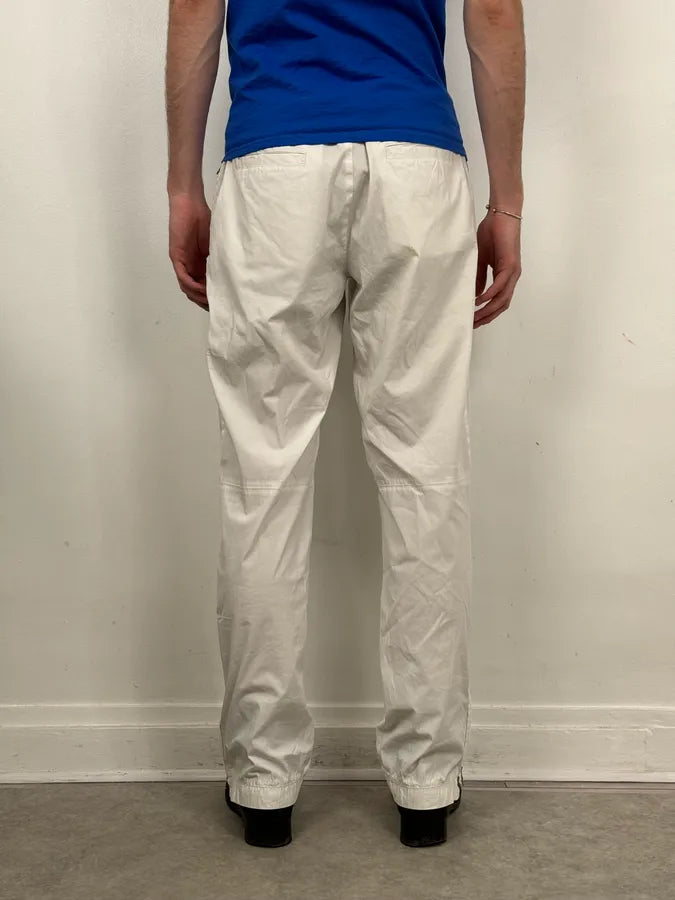 AW2006 Prada White Nylon Technical Pants vbbVfnS 3