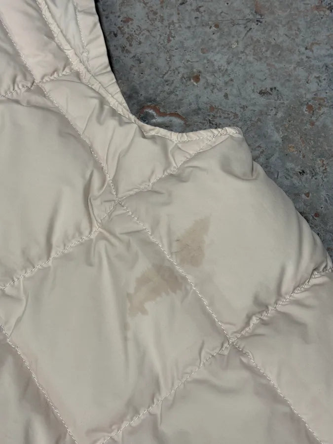 2000s Prada White Puffer Hooded Vest Jacket MKUUcYp 7