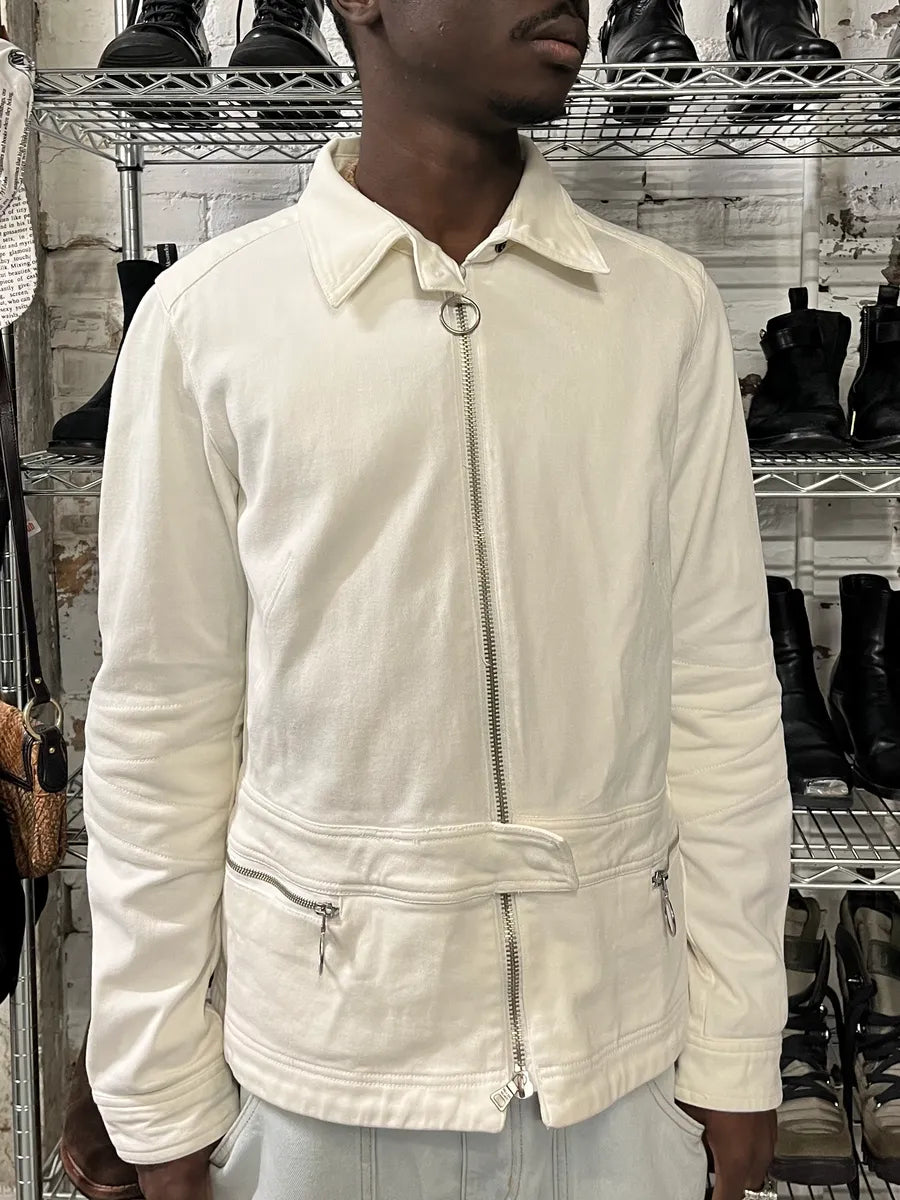 2000s Prada White Zip Up Jacket CtkwKlB 1