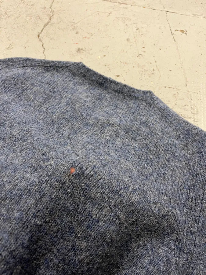 2000s Prada Wool Blue Crewneck Sweater DvrENgl 7