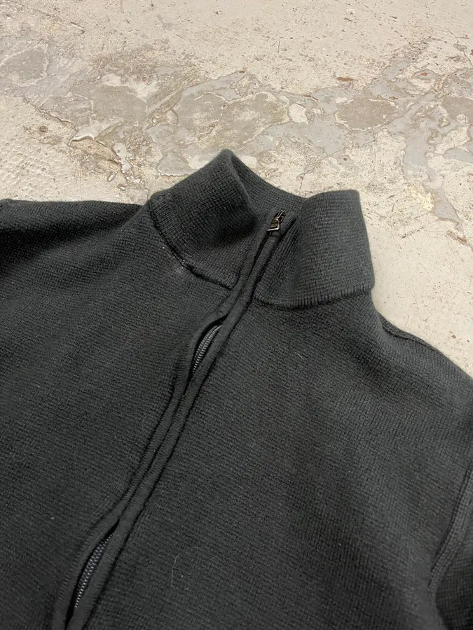 2000s Prada Wool Full-Zip Turtleneck Sweater GiizzFL 4