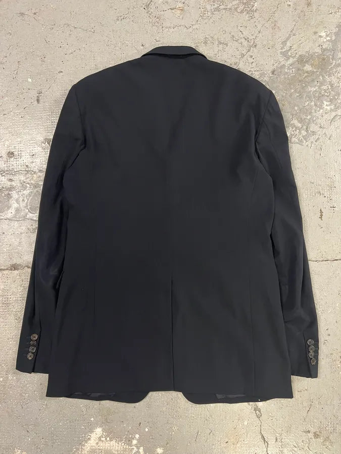 2000s Prada Wool Navy Blazer (M/L) 2