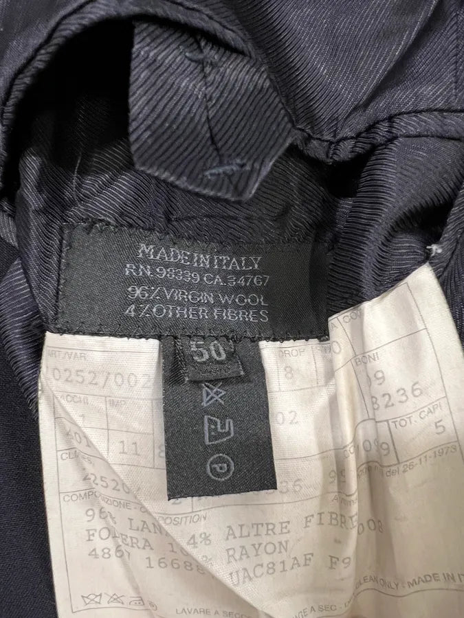 2000s Prada Wool Navy Blazer (M/L) 3