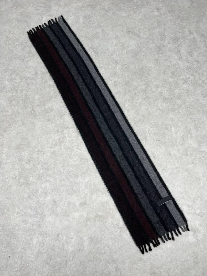 2000s Prada Wool Stripes Scarf kFJvmPC 4