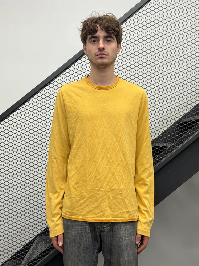 2000s Prada Yellow Linea Rosa Longsleeve kemnUQm 1