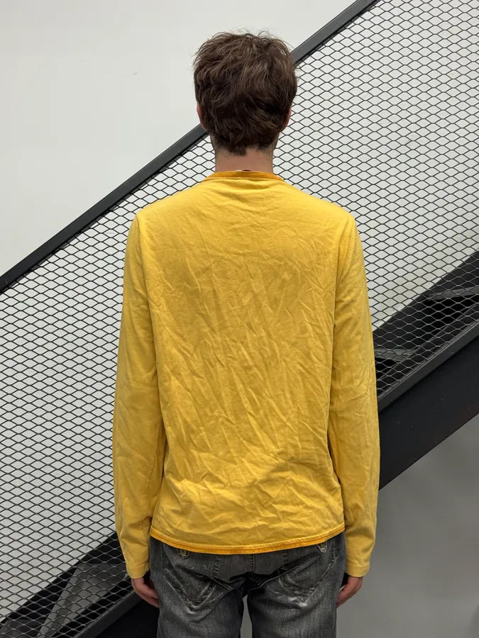 2000s Prada Yellow Linea Rosa Longsleeve kemnUQm 2