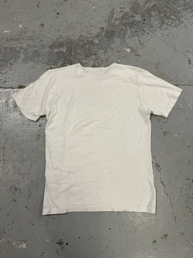 2000s Prada Zip Linea Rossa White T-Shirt OEYdlZp 5