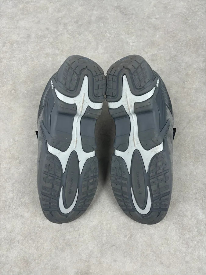 Raf Simons Grey Suede Leather Antai Slip-On Sneakers RJKzSxs 14