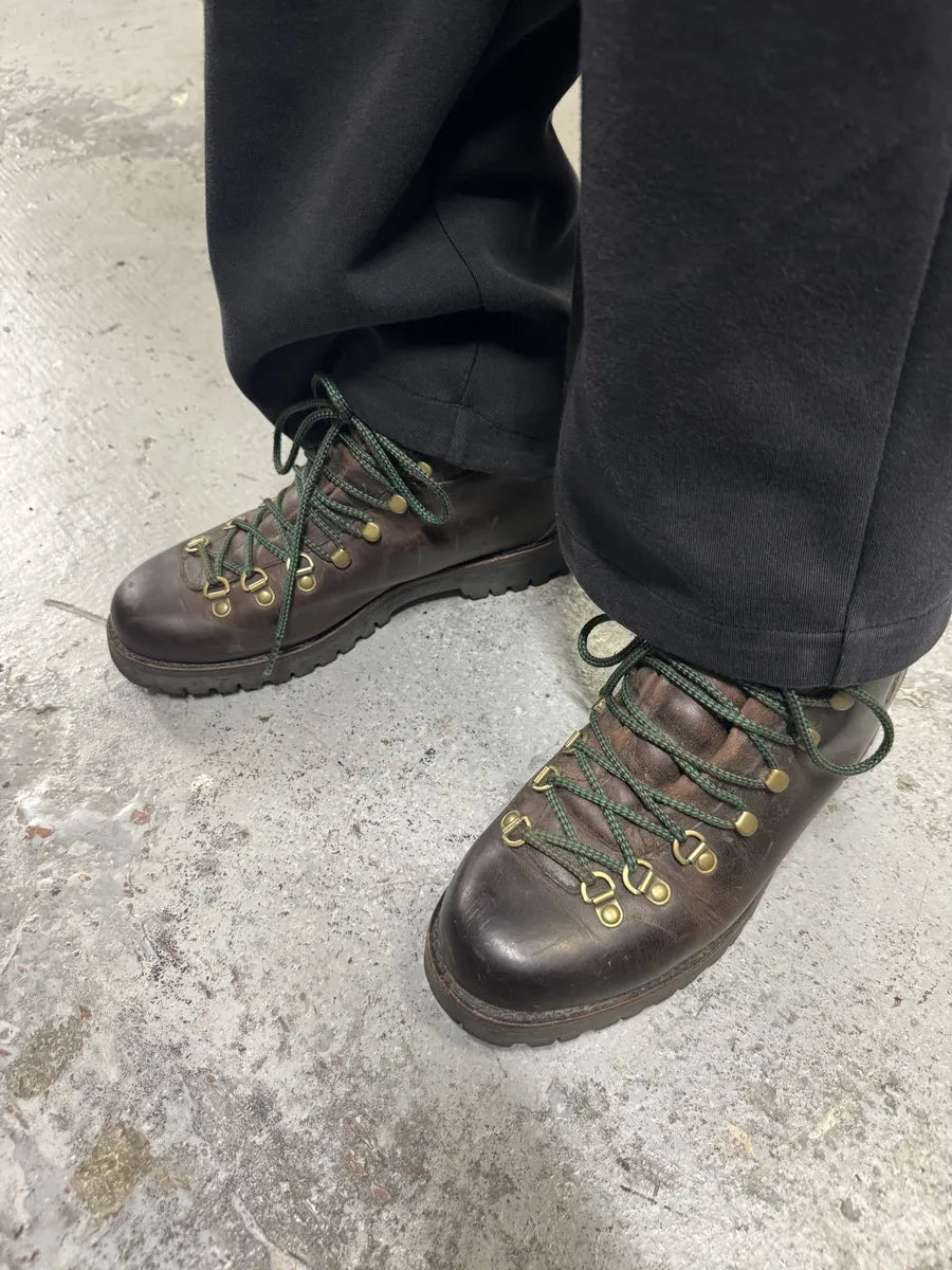 2000s Ralph Lauren Acworth Calf Leather Brown Boots drguzEr 2