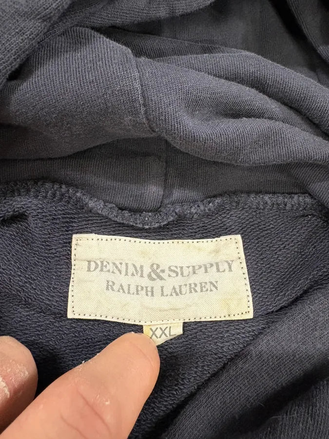 2000s Ralph Lauren American Flag Archive Black Hoodie (L/XL) xhUzBGx 8
