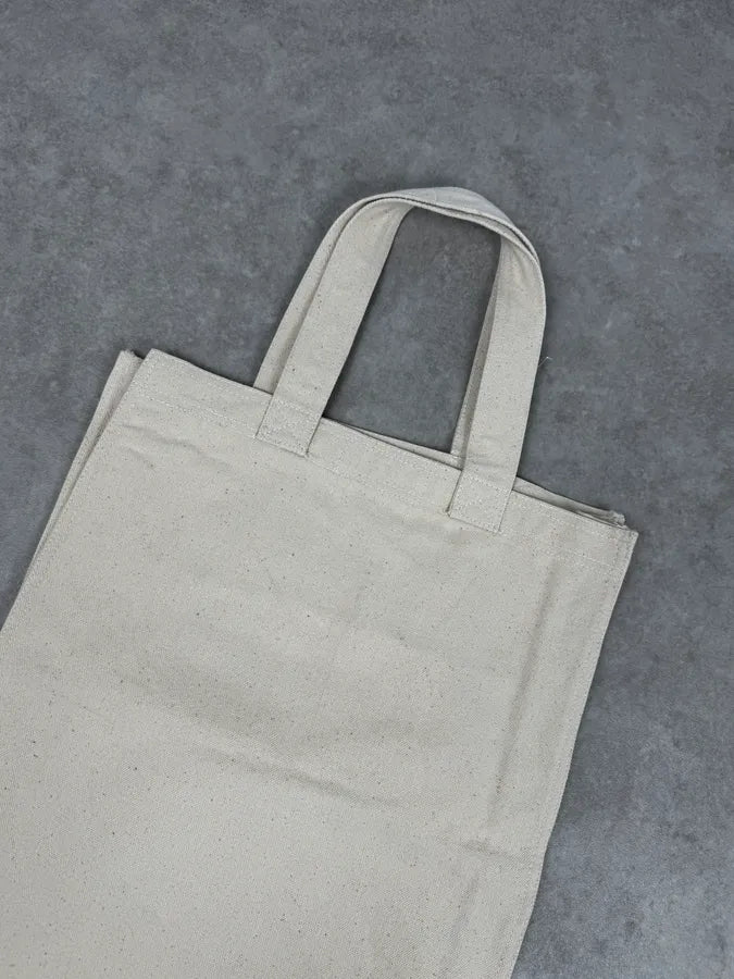 2010s Ralph Lauren Beige Distressed American Flag Tote Bag vuqbLjs 5