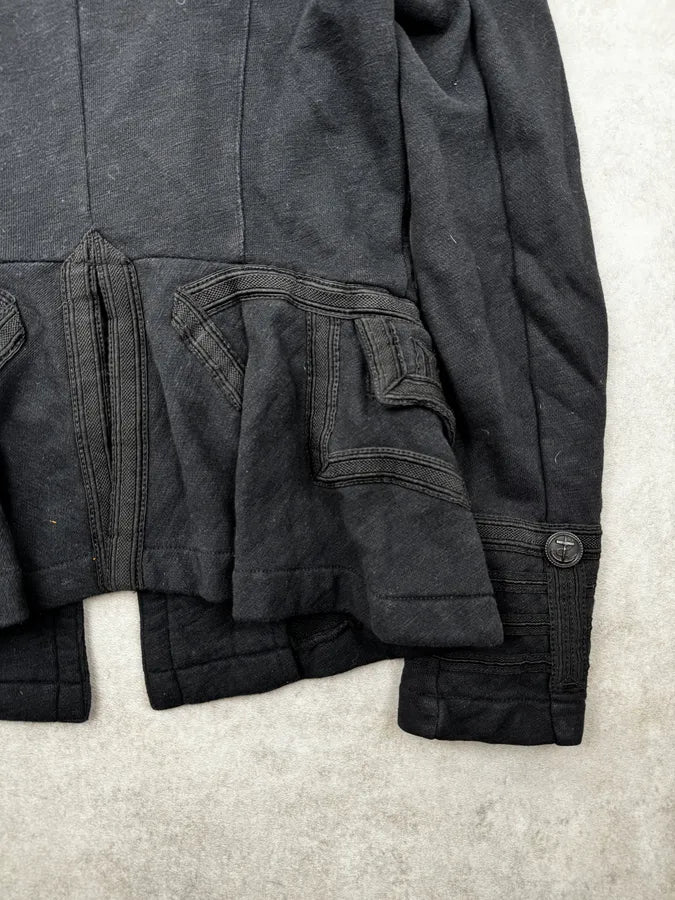 2010s Ralph Lauren Black Avant-Garde Officer Jacket gHrrTlQ 9