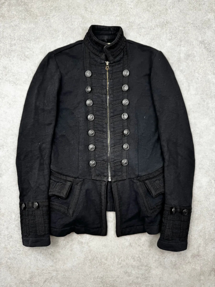 2010s Ralph Lauren Black Avant-Garde Officer Jacket gHrrTlQ 0