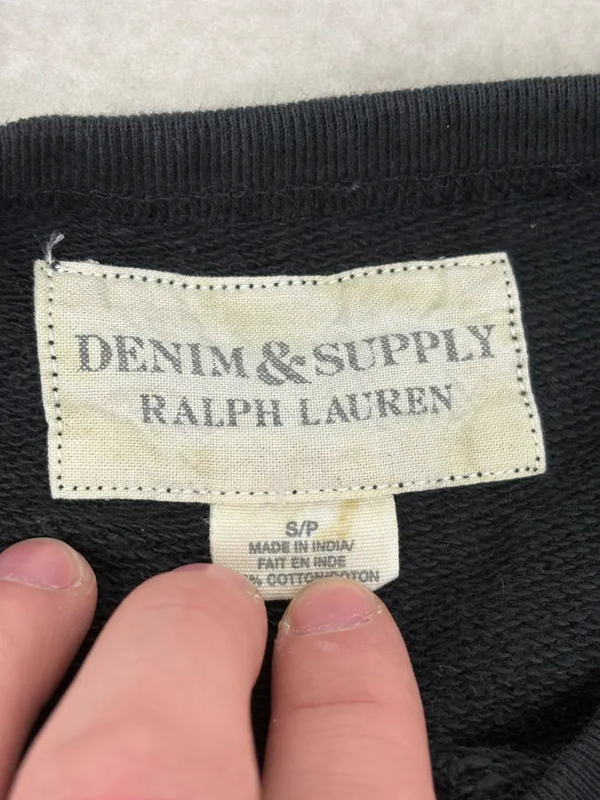 2010s Ralph Lauren Black Eagle USA Flag Sweater SnoNdwI 8