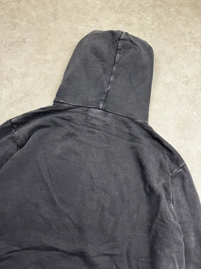 2000s Ralph Lauren Black Faded Iroquois Portrait Hoodie BFtnwsy 5