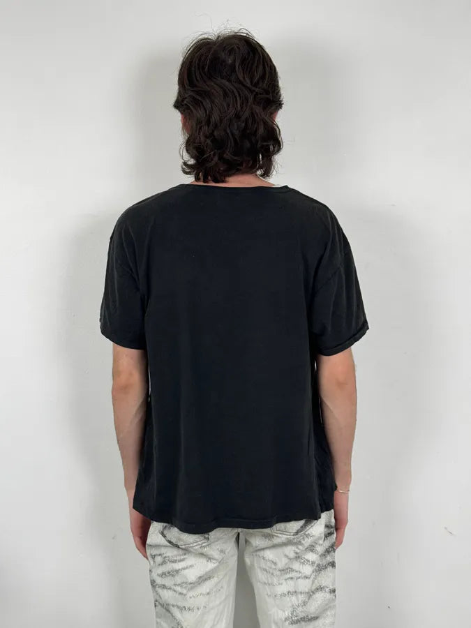 2000s Ralph Lauren Black Iroquois Skull Graphic T-Shirt cakcqBB 2