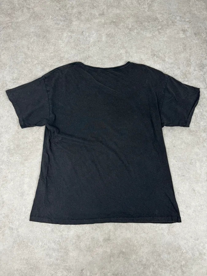 2000s Ralph Lauren Black Iroquois Skull Graphic T-Shirt cakcqBB 3