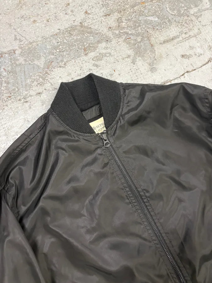 SS2011 Ralph Lauren Black Nylon Windbreaker Jacket eNWySVm 4