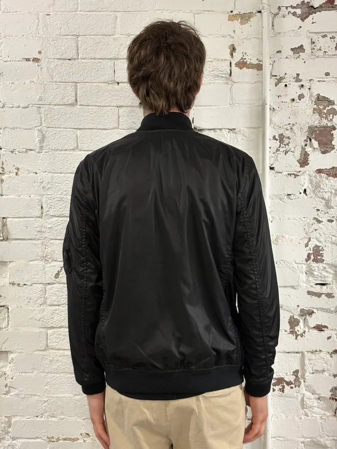 SS2011 Ralph Lauren Black Nylon Windbreaker Jacket eNWySVm 2