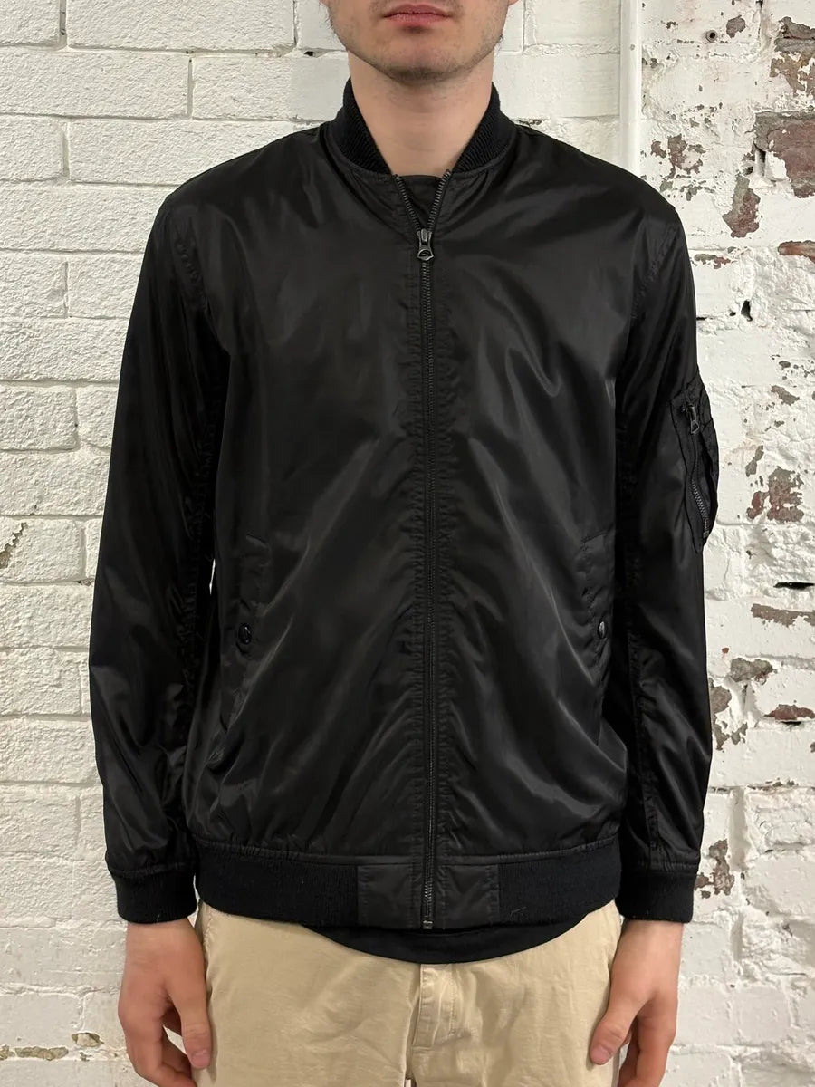 SS2011 Ralph Lauren Black Nylon Windbreaker Jacket eNWySVm 1