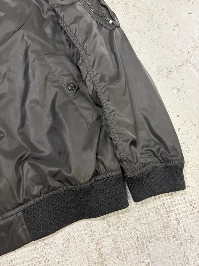 SS2011 Ralph Lauren Black Nylon Windbreaker Jacket eNWySVm 7