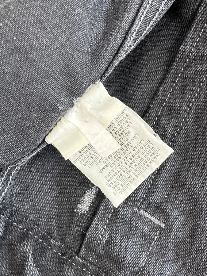 2000s Ralph Lauren Black USA Flag Patch Denim Jacket DTTSUMJ 12