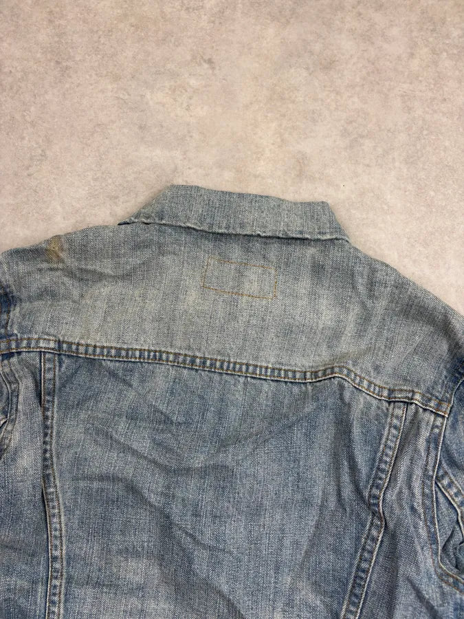2010s Ralph Lauren Blue American Flag Denim Jacket IIGvEdE 5