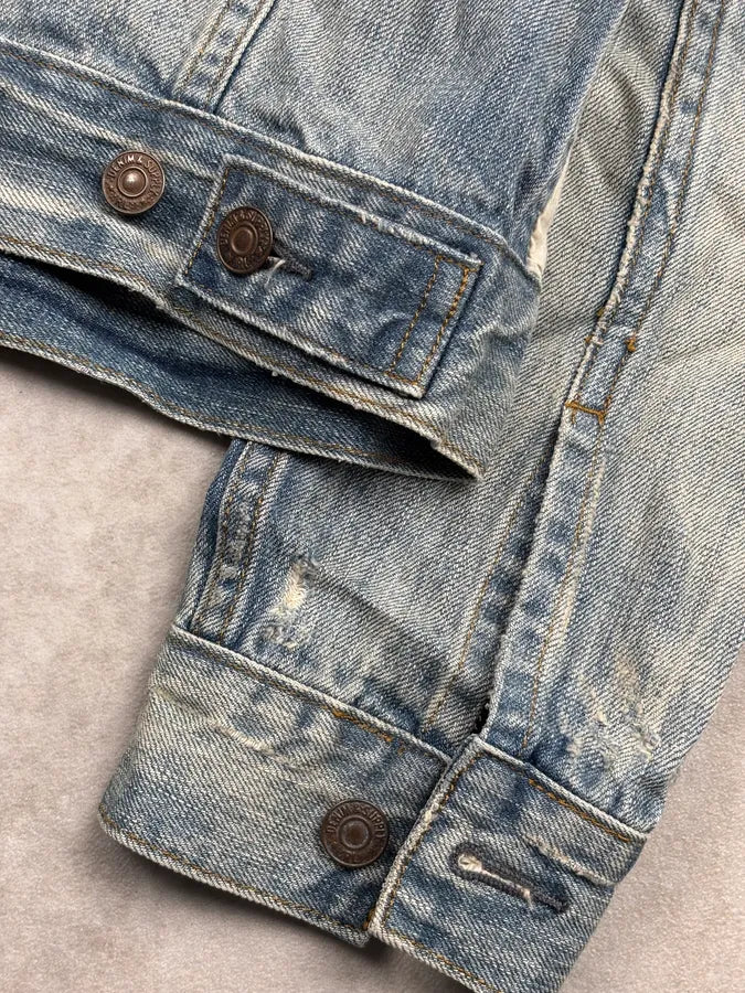 2010s Ralph Lauren Blue American Flag Denim Jacket IIGvEdE 9