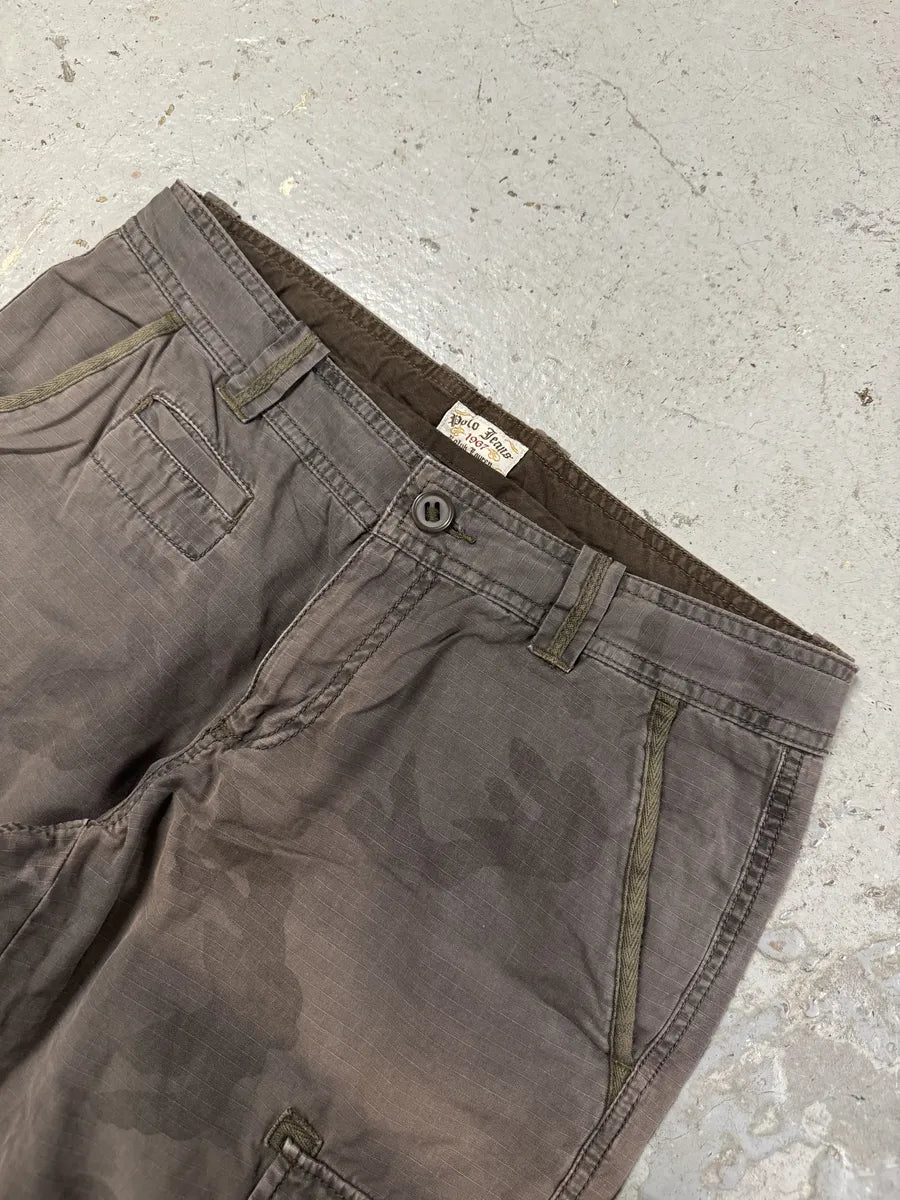 2000s Ralph Lauren Camo Military Cargo Pants IPluynL 8