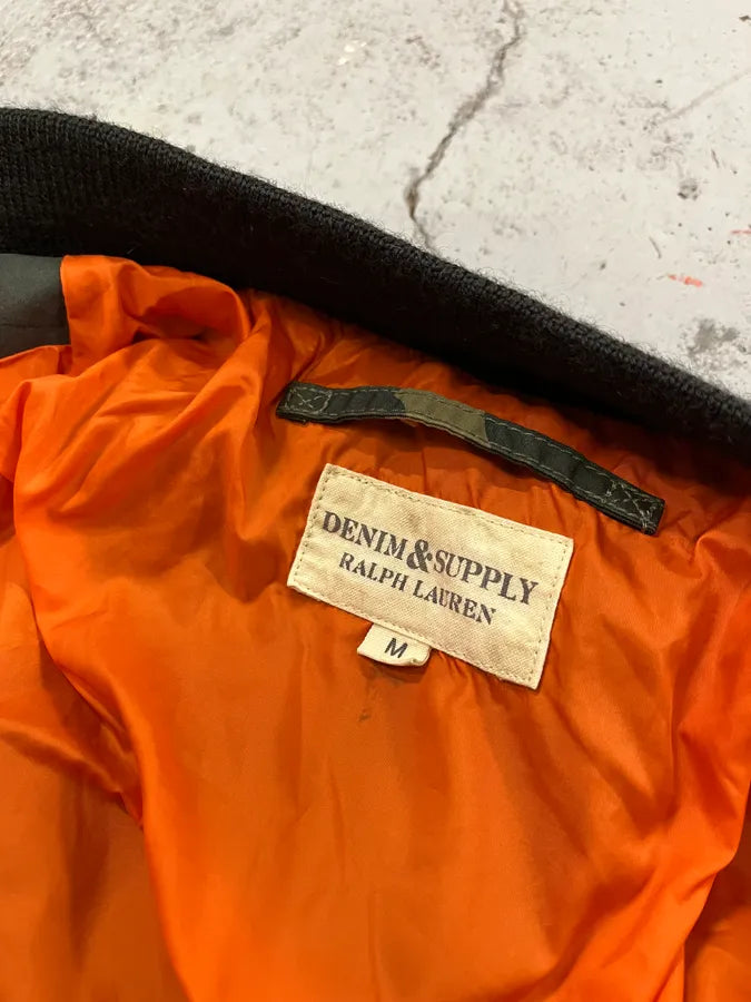 2000s Ralph Lauren Camouflage Olive Bomber Jacket NCLkOUN 8