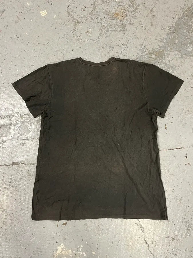 2000s Ralph Lauren Dark Grey USA Flag T-Shirt lXKPXID 5