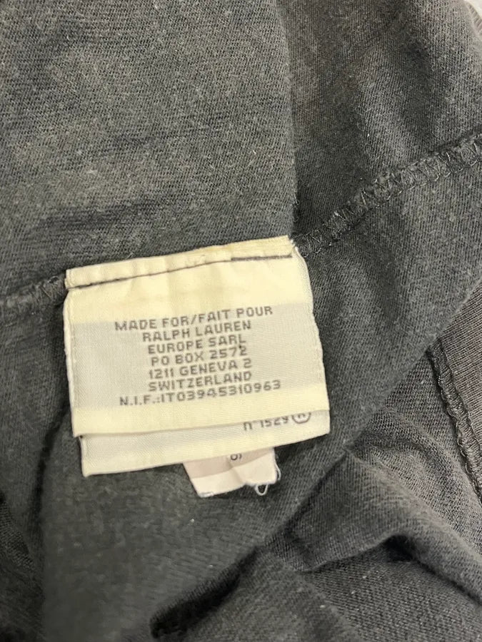 2000s Ralph Lauren Dark Grey USA Flag T-Shirt lXKPXID 8