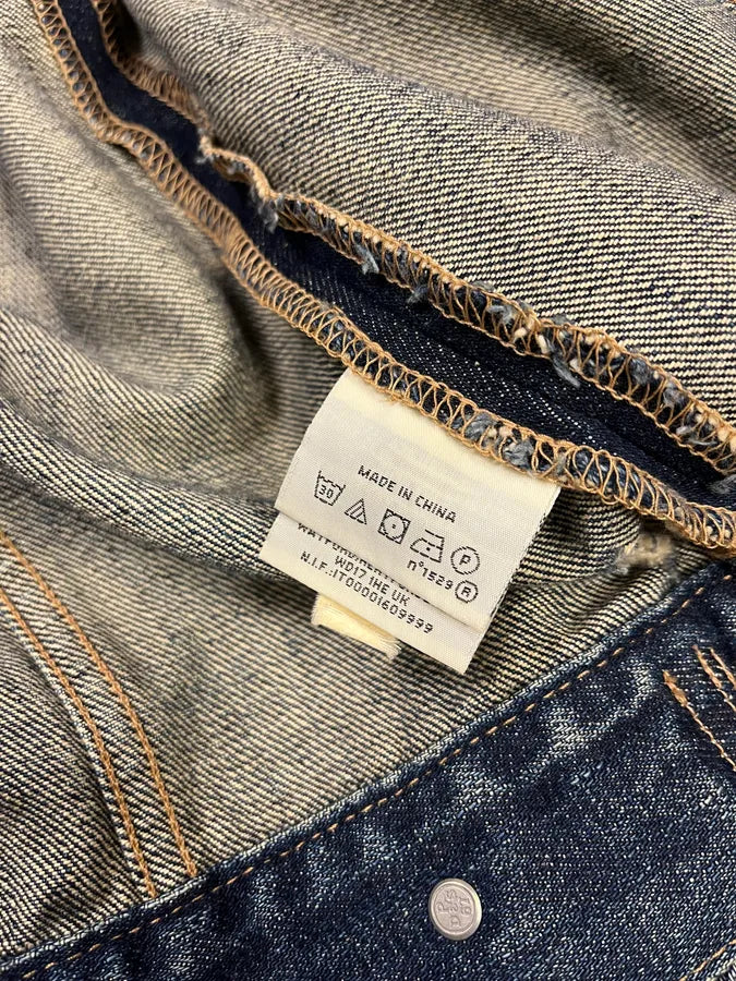 2000s Ralph Lauren Denim & Supply Blue Distressed Denim Jacket ZcEVUje 10