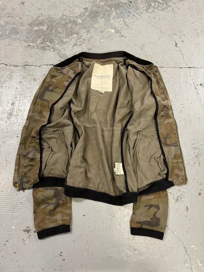 2000s Ralph Lauren Denim & Supply Camo Bomber Jacket JOKtmKG 6