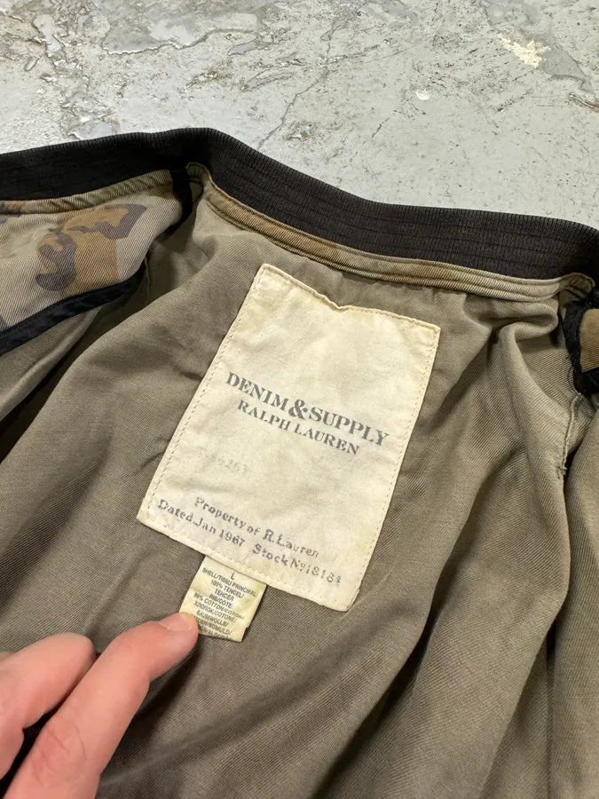 2000s Ralph Lauren Denim & Supply Camo Bomber Jacket JOKtmKG 7