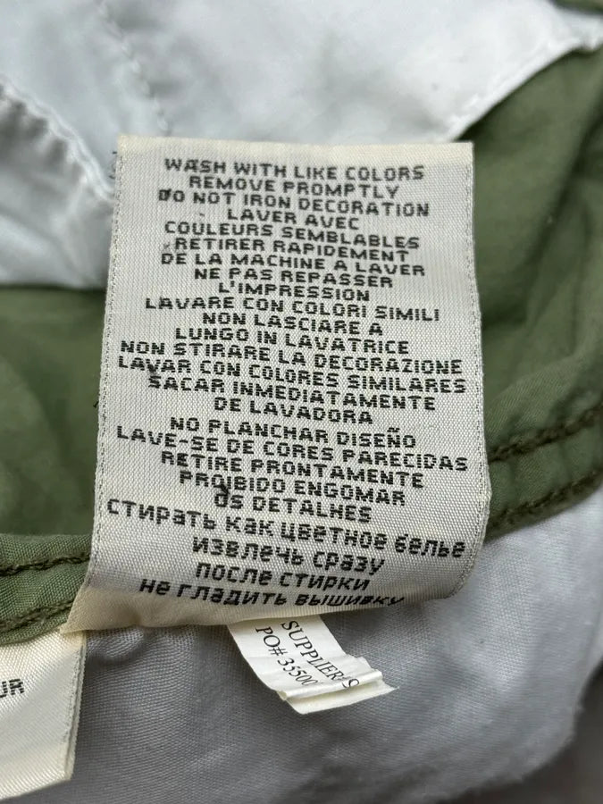 SS2011 Ralph Lauren Green Cargo USA Patch Shorts AKWRJPU 13