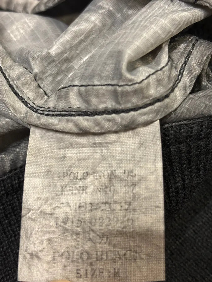 AW2011 Ralph Lauren Grey Cargo Pocket Sample Bomber Jacket qzHlqIx 10