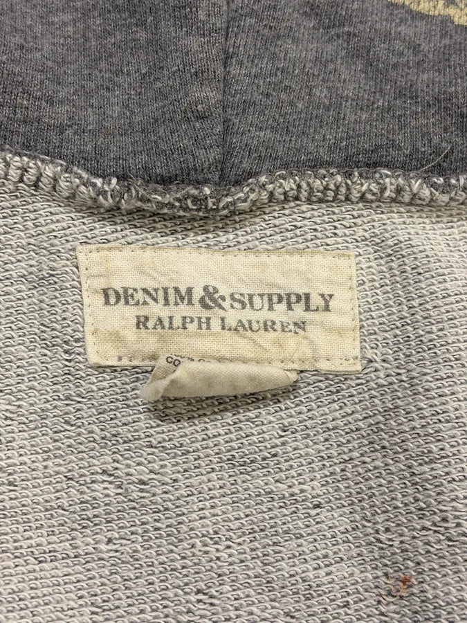 2010s Ralph Lauren Grey Native Zip-up Hoodie nmWNNQJ 9