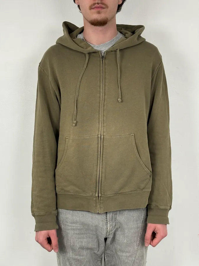 2010s Ralph Lauren Khaki Green American Flag Zip-up Hoodie eDafBPQ 2