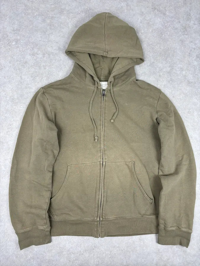 2010s Ralph Lauren Khaki Green American Flag Zip-up Hoodie eDafBPQ 1