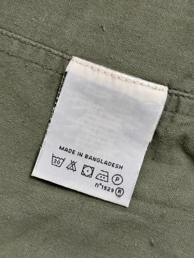 2000s Ralph Lauren Khaki USA Flag Distressed Cargo Vest NcZgmPx 9