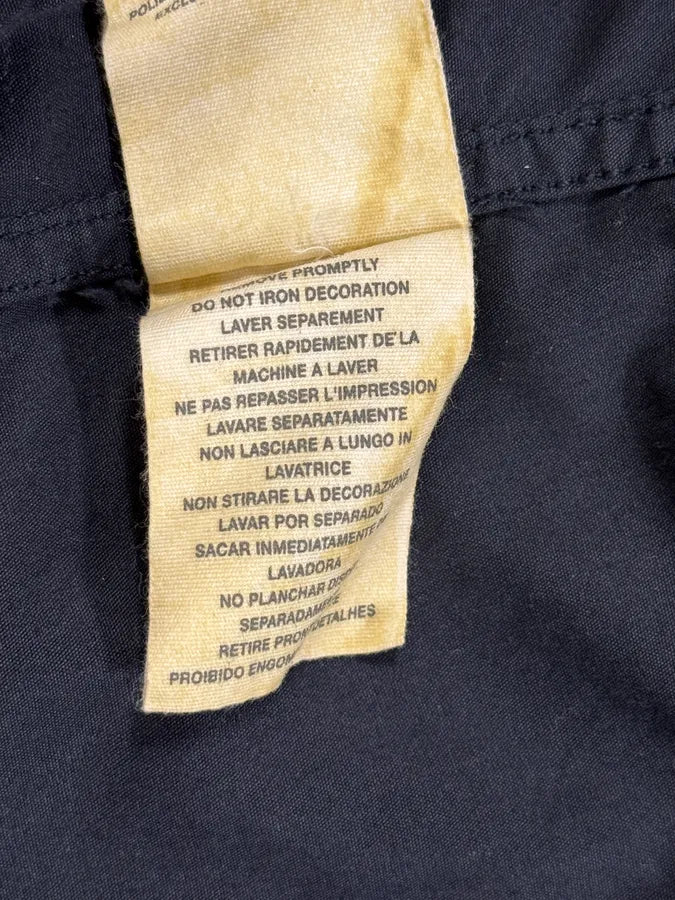 2000s Ralph Lauren Navy & Orange Hooded Parka Jacket XNARGAz 9