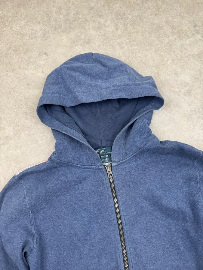 2010s Ralph Lauren Navy American Flag Zip-up Hooded Sweater WQCfTsQ 5